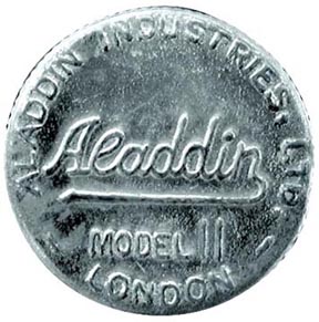 Aladdin model 11 London wick adjustor