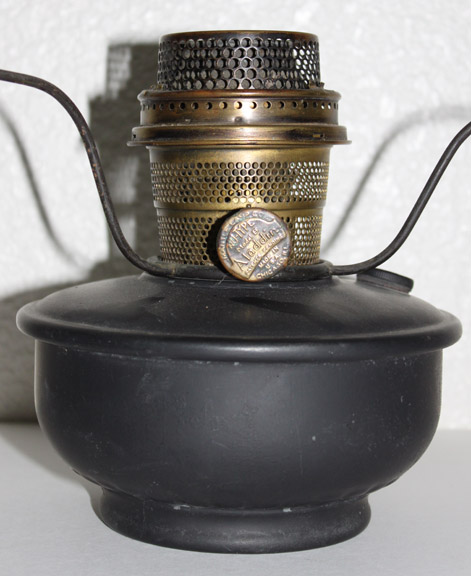WWII Aladdin steel model B lamp
