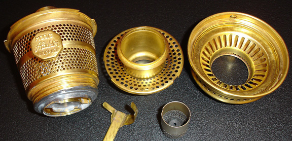 Brass Aladdin model C Brazil burner