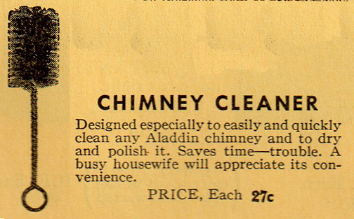 Chimney cleaner ad