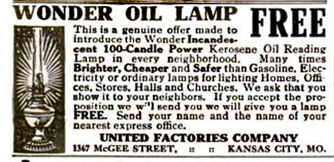 United Factories Wonder Lamp ad