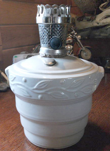 Farmor ceramic vase lamp