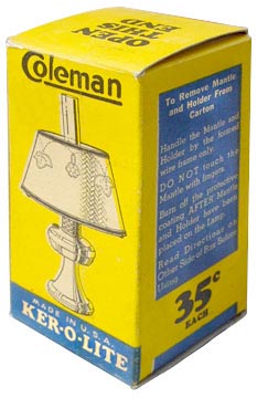 Coleman Kero-Lite mantle box