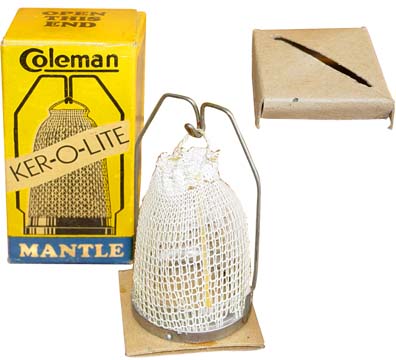 Coleman Kero-Lite box for mounted mantle